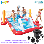 Intex Action Sports Play Center 3.25x2.67x1.02 m no.57147 + Quick-Fill 230V Electric Air Pump