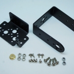 Aluminium alloy servo mount