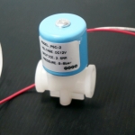 12V Plastic micro solenoid valve 1/4" BSP