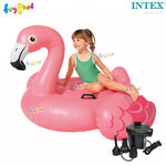 Intex ส่งฟรี แพยาง เป่าลม นกฟลามิงโก้น้อย 1.42x1.37x0.97 ม. รุ่น 57558 + ที่สูบลมไฟฟ้า