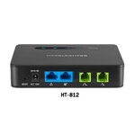 HandyTone 812 (HT812) 2 Ports FXS ATA with Gigabit NAT Router