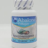 Abalone Collagen อบาโลน คอลลาเจน จากหอยเป๋าฮื้อ คอลลาเจนเข้มข้นชนิดเม็ด ตรา บลูเบิร์ด ขนาด 60 แคปซูล 1 กระปุก