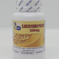 เลซิติน พลัส Lecithin Plus ตรา บลูเบิร์ด 1200 มิลลิกรัม 60 แคปซูล ซื้อ 1 กระปุก