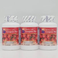 ไลโคปีน พลัส Lycopene Plus ตรา บลูเบิร์ด ขนาด 600 มิลลิกรัม 60 แคปซูล ซื้อโปร 2 แถม 1