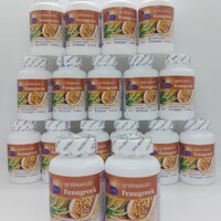 ลูกซัด Fenugreek ตรา บลูเบิร์ด ขนาด 600 มิลลิกรัม 60 แคปซูล ซื้อโปร 10 แถม 7