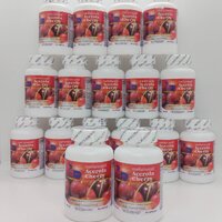 อะเซโรล่าเชอร์รี่ Acerola Cherry ตรา บลูเบิร์ด ขนาด 600 มิลลิกรัม 60 แคปซูล ซื้อโปร 10 แถม 7