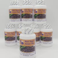 สารสกัดจากพริกไทยดำ Black Pepper Extract Plus ตรา บลูเบิร์ด ขนาด 600 มิลลิกรัม 60 แคปซูล ซื้อโปร 5 แถม 3