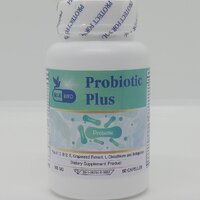โพรไบโอติก พลัส แล็กโทบาซิลลัส คาเซอิ Probiotic Plus Lactobacillus casei ตรา บลูเบิร์ด 600 มิลลิกรัม 60 แคปซูล ซื้อ 1 กระปุก