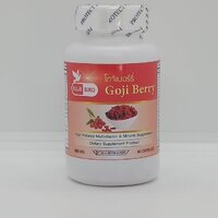 โกจิเบอร์รี่ Goji Berry ตรา บลูเบิร์ด ขนาด 600 มิลลิกรัม 60 แคปซูล 1 กระปุก
