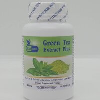 สารสกัดจากชาเขียว พลัส Green Tea Extract Plus ตรา บลูเบิร์ด 600 มิลลิกรัม 60 แคปซูล ซื้อ 1 กระปุก