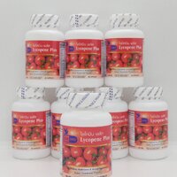 ไลโคปีน พลัส Lycopene Plus ตรา บลูเบิร์ด ขนาด 600 มิลลิกรัม 60 แคปซูล ซื้อโปร 5 แถม 3