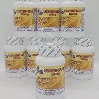 เลซิติน พลัส Lecithin Plus ตรา บลูเบิร์ด 1200 มิลลิกรัม 60 แคปซูล ซื้อโปร 5 แถม 3