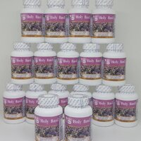 Holy Basil Plus กะเพรา พลัส ตรา บลูเบิร์ด 600 มก. 60 แคปซูล กระเพราแดง สมุนไพรกรดไหลย้อน ซื้อโปร 10 แถม 7