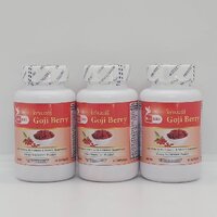 โกจิเบอร์รี่ Goji Berry ตรา บลูเบิร์ด ขนาด 600 มิลลิกรัม 60 แคปซูล ซื้อโปร 2 แถม 1