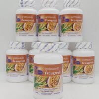 ลูกซัด Fenugreek ตรา บลูเบิร์ด ขนาด 600 มิลลิกรัม 60 แคปซูล ซื้อโปร 5 แถม 3