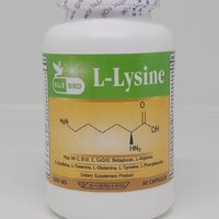 L-Lysine Plus แอล-ไลซีน พลัส ตรา บลูเบิร์ด 1200 มก 60 แคปซูล 1 กระปุก