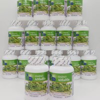 อัลฟัลฟ่า Alfalfa ตรา บลูเบิร์ด ขนาด 600 มิลลิกรัม 60 แคปซูล ซื้อโปร 10 แถม 7