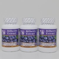 Bilberry Extract Plus สารสกัดจากบิลเบอร์รี่ พลัส ตรา บลูเบิร์ด 600 มก. 60 แคปซูล ซื้อโปร 2 แถม 1