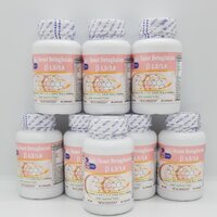 ยีสต์เบต้ากลูแคน Yeast Betaglucan [1,3-1,6] ตรา บลูเบิร์ด ขนาด 600 มิลลิกรัม 60 แคปซูล 5 แถม 3