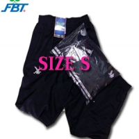 กางเกงวอร์มสีดำ-ขาจั๊ม SIZE S