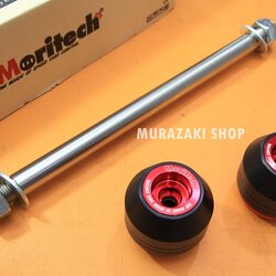 กันล้มแกนล้อหน้า CNC MORITECH KAWASAKI NINJA 400 ราคา1250