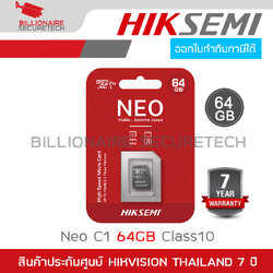 HIKSEMI HS-TF-C1 64G MicroSD Card NEO 64GB XC V30 BY BILLIONAIRE SECURETECH HS-TF-C1 64G