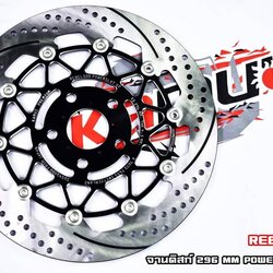 จานเบรคหน้า Rebel300-500 296 มิล.Power-Slot V.2