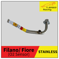 คอท่อ Yamaha Filano/ Fiore (O2 Sensor) สแตนเลส 🔩 Stainless steel แท้ เกรด 304 หนา: 1.2 มิลลิเมตร ขนาด 25 m.m. ราคา 500 บาท