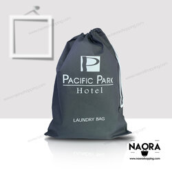 กระเป๋าสั่งทำ กระเป๋าสปันบอนด์ ทรงแบน หูรูด