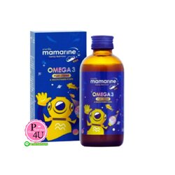 Mamarine Kids FORT OMEGA-3 สูตร Omega 3 plus Lysine (ขวดน้ำเงิน) 60ML.