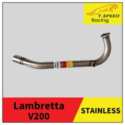 คอท่อ stainless Lambretta V200 Size 28 m.m. ราคา 850 บาท💥