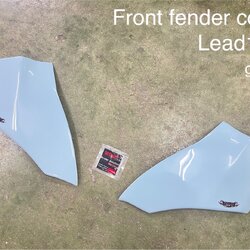 ปิดข้างบังโคลนหน้า Front fender cowl 1550฿( สีพื้นพร้อมพ่น ) 1850฿ ( สีขาว , สีดำ