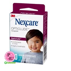 3M Nexcare Opticlude Orthoptic Junior Eye Patch พลาสเตอร์ปิดตา (ขนาดเล็ก 6.35 x 4.75 cm.)