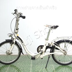 จักรยานพับได้ญี่ปุ่น - ล้อ 20 นิ้ว - มีเกียร์ - อลูมิเนียม - Dahon Ciao D3 - สีขาว [จักรยานมือสอง]
