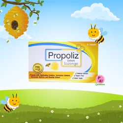 PROPOLIZ EXTHERB LOZENGE #แผง
