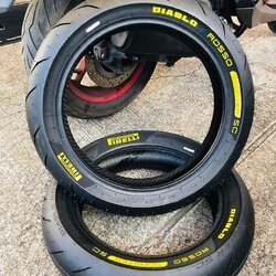 ยาง pirelli diablo rosso scooter sc สำหรับ Forza300-350 - xmax300