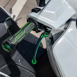 มือเบรค REVOLUTION/CNC ทูโทน GIORNO125 [ CBS/ABS ]