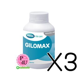 (ซื้อ3 ราคาพิเศษ)MEGA We Care Gilomax (1ขวด/30เม็ด) เมก้า วี แคร์ จิโลเม็กซ์