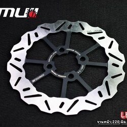 จานหน้า 220 มิล.Honda LEAD-125 Power-Slot V.1