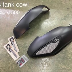 ครอบถังแต่ง Gas tank cover Motolord CL300 // CL500 - M1. 2350฿ - M2. 2950฿ - M3 3350฿ - แบบสั่งทำสีพิเศษ +350฿