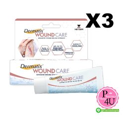 (ซื้อ 3 ราคาพิเศษ) Dermatix Wound Care เดอร์มาติกซ์ วูนด์ แคร์ (1หลอด/20กรัม)