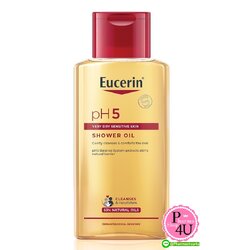 Eucerin pH5 Shower Oil for Dry Skin 200mL ยูเซอริน ครีมอาบน้ำผสมน้ำมัน #สำหรับผิวแห้งมาก