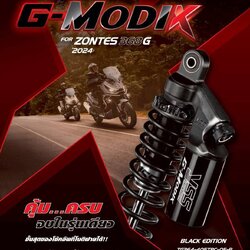 โช็คหลัง YSS G-ModiX! - Zontes 368 G - Forza 300/350 (430 มม./395 มม.) - XMAX 300 (350 มม.) รุ่นใหม่ล่าสุดจาก YSS SUSPENSION ️ เลือกสีสปริงฟรี สี น้ำเงิน ม่วง เหลือง ส้ม แดง เขียว ชมพู สวย แน่น เท่ห์ กว่าเดิม โดดเด่นทุกมุมมอง ให้ฟีลลิ่งที่ นุ่ม นวล และการ