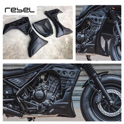 ชุดอกไก่แต่ง+แผ่นบังหัวเครื่องแต่ง Motolord For Rebel300&500