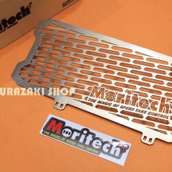 การ์ดหม้อน้ำYAMAHA MT-15 สีเงิน MORITECH ราคา700