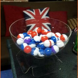 กล่องจับรางวัล แบบครึ่งวงกลม ขนาด 40 ซม.