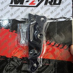 ขาจับปั้มbrembo4potหูชิด Forza300-350 M-zyro ใส่จานขนาด 300 MM. โช๊คเดิม พร้อมน็อต ราคา750