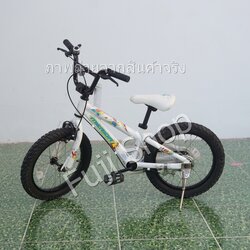 จักรยานเด็กญี่ปุ่น - ล้อ 16 นิ้ว - ไม่มีเกียร์ - อลูมิเนียม - Merida - สีขาว [จักรยานมือสอง]