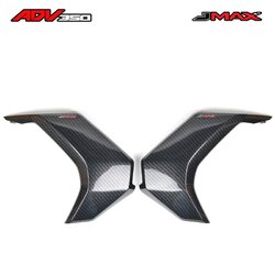 ฝาครอบแรมแอร์ R+L ADV 350 JMAX ตรงรุ่น ลายฟิล์มคาร์บอน 6D