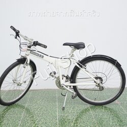 จักรยานพับได้ญี่ปุ่น - ล้อ 26 นิ้ว - มีเกียร์ - อลูมิเนียม - Dahon Espresso - สีขาว [จักรยานมือสอง]